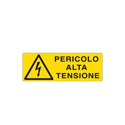 CARTELLO ALLUMINIO 35x12,5cm