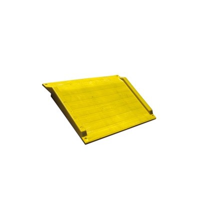 Rampa di accesso 75x125,6x7,5cm Giallo