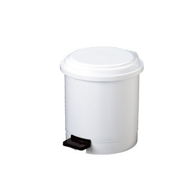 PATTUMIERA A PEDALE RUF IN PPL BIANCO 3Lt