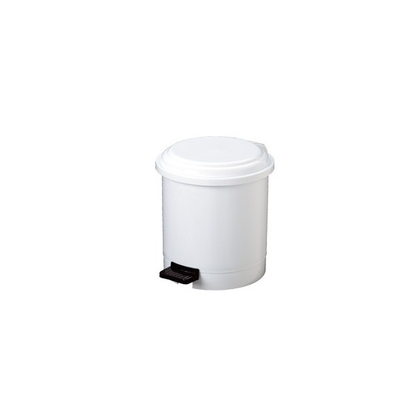 PATTUMIERA A PEDALE RUF IN PPL BIANCO 3Lt