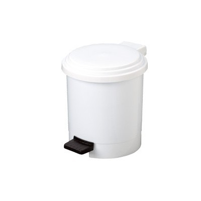 PATTUMIERA A PEDALE RUF IN PPL BIANCO 6Lt
