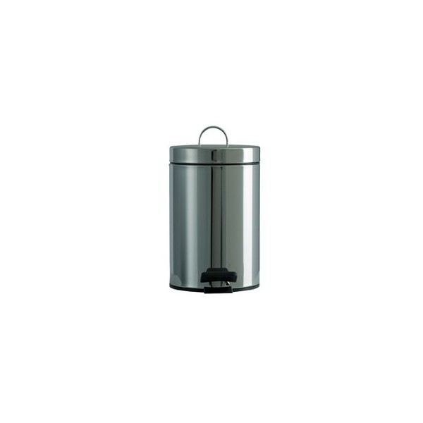 PATTUMIERA 3Lt A PEDALE IN ACCIAIO INOX