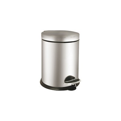 Pattumiera a pedale Bin Basic 3L in acciaio inox