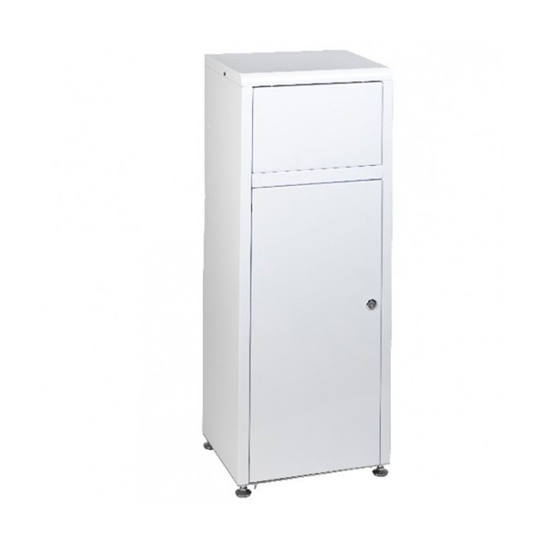 00554 CONTENITORE METALLOBIANCO 50L