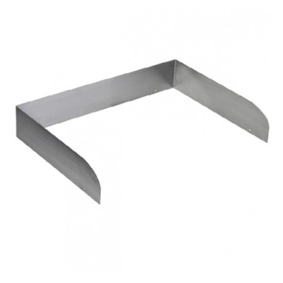 00555 GUIDA FERMAVASSOI  INOX SATINATO