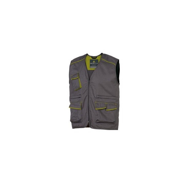 GILET da LAVORO M6GIL grigio/verde Tg. XL PANOSTYLE