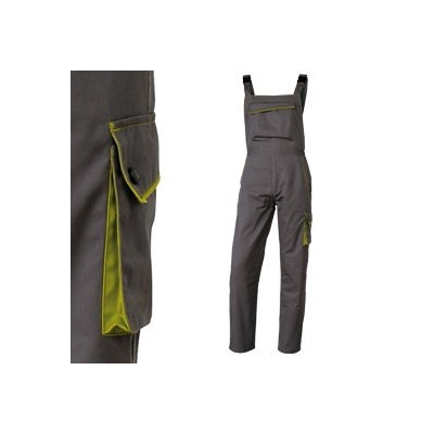 SALOPETTE da LAVORO M6SAL grigio/verde Tg. XL PANOSTYLE