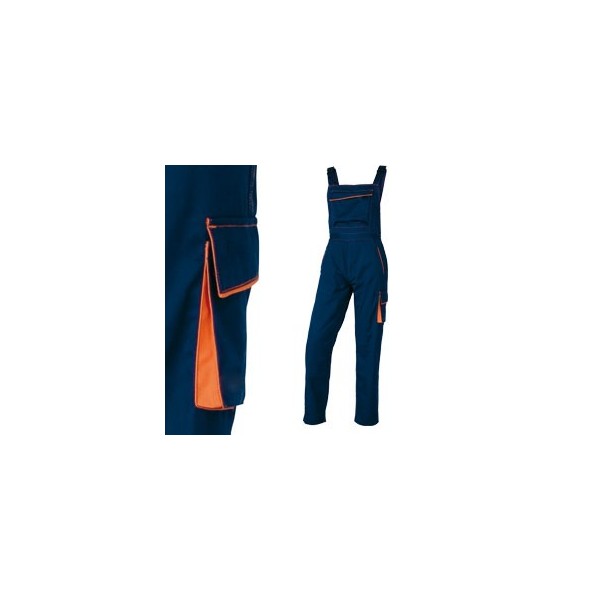 SALOPETTE da LAVORO M6SAL blu/arancio Tg. L PANOSTYLE