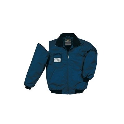 GIUBBOTTO Bomber IMBOTTITO Reno Tg. L blu