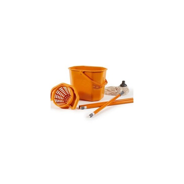 KIT PAVIMENTI (SECCHIOSTRIZZA+MOP+MANICO130cm) Perfetto
