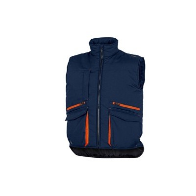 Gilet imbottito Sierra 2 Tg. XL blu/arancio
