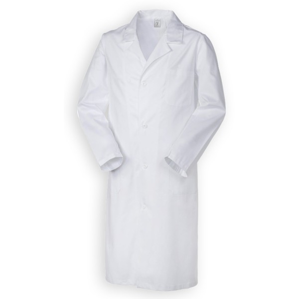 CAMICE UOMO MEDICO TESSUTO HOSPITAL BIANCO TG.52